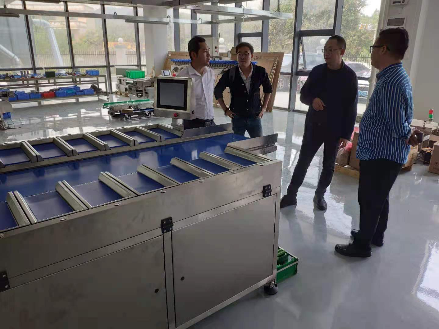 參觀大航車(chē)間